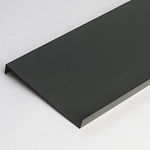 Отлив 0,55 мм RAL 7045 оконный оцинкованный c порошковым покрытием