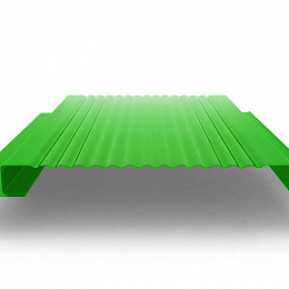 Линеарная панель оцинкованная с полимерным покрытием О-В-24хС/20 0,7х347мм RAL 6018