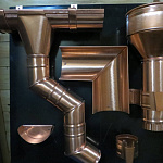 Крепление желоба водосточного медное ф180х200мм