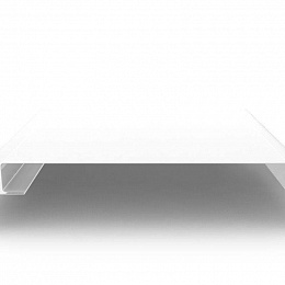 Линеарная панель оцинкованная с полимерным покрытием О-Г-24хС/20 0,7х347мм RAL 9003