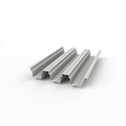 Профнастил Н114 - 0,8х646мм (RAL 9018) оцинкованный, с полимерным покрытием (полиэстер)