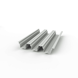 Профнастил Н114 - 0,8х646мм (RAL 9018) оцинкованный, с полимерным покрытием (полиэстер)