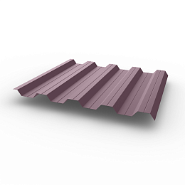 Профнастил НС44 (RAL 4009) 0,8х1047мм оцинкованный, с полимерным покрытием (Полиэстер)