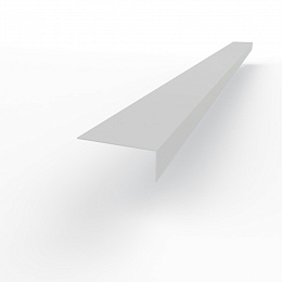 Лобовая планка (RAL 7047) оцинкованная, с порошковым покрытием 0,45 мм