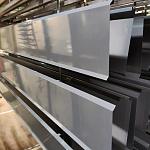 Нащельник RAL 7042 оцинкованный c порошковым покрытием 0,45мм