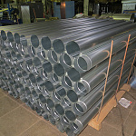 Труба водосточная оцинкованная ф110х1250мм