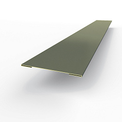 Планка стыковочная RAL 7010 оцинкованная c порошковым покрытием 0,45мм