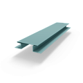Н-образная планка (RAL 6034) оцинкованный с порошковым покрытием 0,45 мм