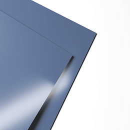 Лист оцинкованный 0,7х1250мм (RAL 5014) с полимерным покрытием (полиэстер)