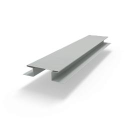 Н профиль соединительный (RAL 7035) оцинкованный с порошковым покрытием 0,45 мм