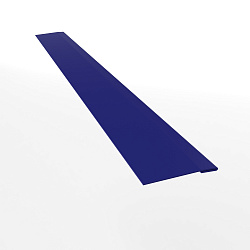 Планка начальная для металлосайдинга экобрус оцинкованная с порошковым покрытием 0,45мм ширина менее 625 мм RAL 5002