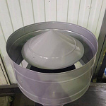 Дефлектор вентиляционный ниппельное соединение ф225мм