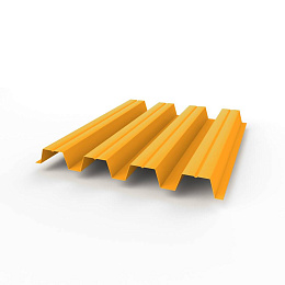 Профнастил Н57 оцинкованный 0,55х801мм (RAL 2007) с полимерным покрытием (Полиэстер)