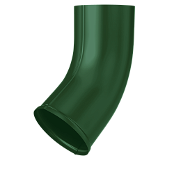 Колено сливное оцинкованное Grand Line Optima ф90мм RAL 8017