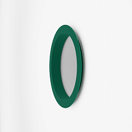 Откос радиусный 0,55 мм (RAL 6016) c порошковым покрытием