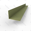 Планка угла внутренняя RAL 6013 оцинкованная c порошковым покрытием 0,45мм