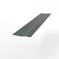 Крепёжная планка (RAL 7005) оцинкованная, с порошковым покрытием 0,45 мм