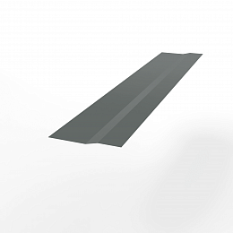 Крепёжная планка (RAL 7005) оцинкованная, с порошковым покрытием 0,45 мм