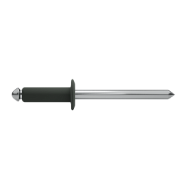 Заклепка 3.2x10 (RAL 7010) A2/A2 вытяжная