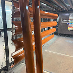 Труба водосточная оцинкованная порошок ф110х1250мм RAL 8023