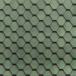 Гибкая черепица Шинглас Ультра Самба малахит