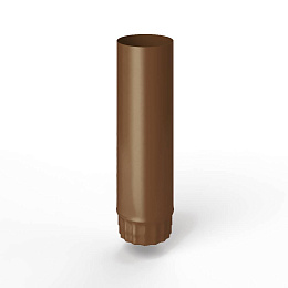 Труба водосточная оцинкованная порошок ф216х1250мм RAL 8007