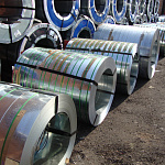 Лента оцинкованная штрипс 0,45мм