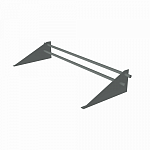 Снегозадержатель трубчатый 3000мм универсальный 25-1,0-1,0-4 холоднокатанная сталь с порошковым покрытием RAL 7005