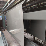 Парапет плоский RAL 7004 полиэстер 1,2 мм