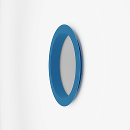 Откос радиусный 0,5 мм (RAL 5012) c порошковым покрытием