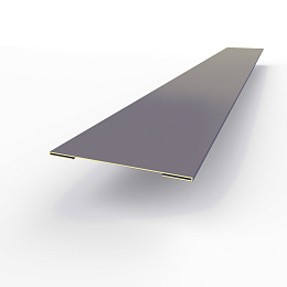 Планка стыковочная RAL 4012 оцинкованная c порошковым покрытием 0,45мм