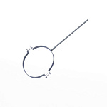 Крепление водосточный трубы сварное оцинкованное порошок ф90х10х250мм RAL 7000