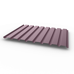 Профнастил С20 - 0,5х1150мм (RAL 4009) оцинкованный, с полимерным покрытием (Полиэстер)