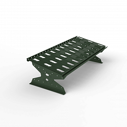 Мостик кровельный универсальный 2480мм холоднокатанная сталь с порошковым покрытием RAL 6020