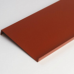 Отлив 0,45мм RAL 7021 оконный оцинкованный c порошковым покрытием