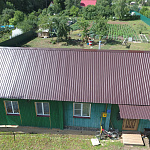 Профнастил С8 - 0,7х1180мм (RAL 7040) оцинкованный, с полимерным покрытием (полиэстер)