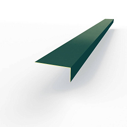 Откос оконный 0,4 мм (RAL 6004) c порошковым покрытием