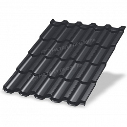 Металлочерепица МП Трамонтана-ML (VikingMP-01-7024-0,45)