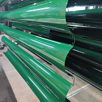 Желоб водосточный оцинкованный с порошковым покрытием ф190х2000мм все цвета RAL