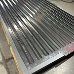 Вентиляционная решетка 200x200 наружная оцинкованная 0.5мм