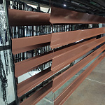 Нащельник RAL 8012 оцинкованный c порошковым покрытием 0,45мм