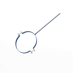 Крепление водосточный трубы сварное оцинкованное порошок ф180х10х250мм RAL 9006