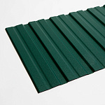 Профнастил С10 - 0,4х1180мм (RAL 3007) оцинкованный, с полимерным покрытием (Полиэстер)