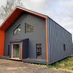 Вертикаль 0,2 classic 0,5 Satin Matt с пленкой RAL 7024 мокрый асфальт