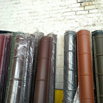 Конек полукруглый 0,45x301мм RAL 7005 для кровли с порошковым покрытием