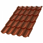 Металлочерепица МП Трамонтана-SL (AGNETA-20-Copper\Copper-0,5)