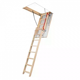 Лестница деревянная Fakro LDK  выдвижная 120*60см