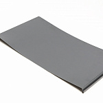 Фальц двойной стоячий оцинкованный с полимерным покрытием 0,45х625мм RAL 9003