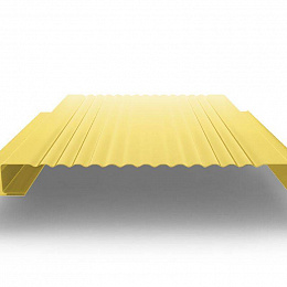 Линеарная панель оцинкованная с полимерным покрытием О-В-24хС/20 0,7х430мм RAL 1018