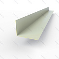 Планка угла внутренняя RAL 7035 оцинкованная c порошковым покрытием 0,45мм